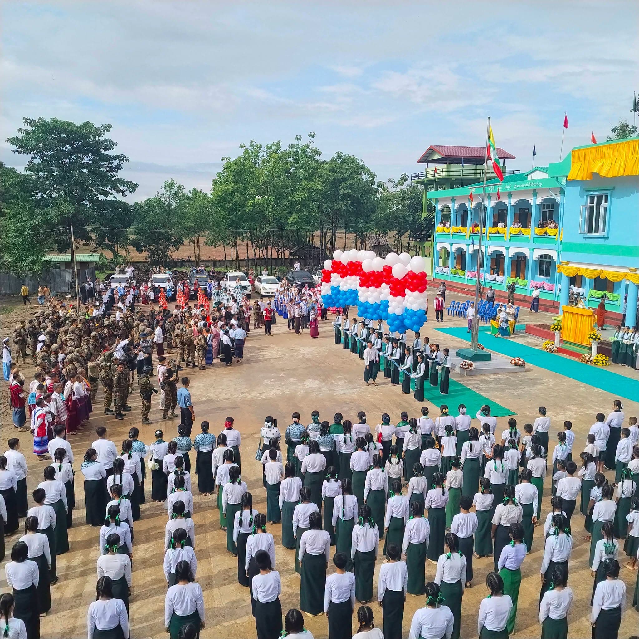 ပိုင်ကျုံမြို့ အထက (ခွဲ)အထက်ပိုင်ကျုံ ပညာပါရမီချစ်သူကျောင်းဆောင်သစ်ဖွင့်လိုက်ပါပြီး