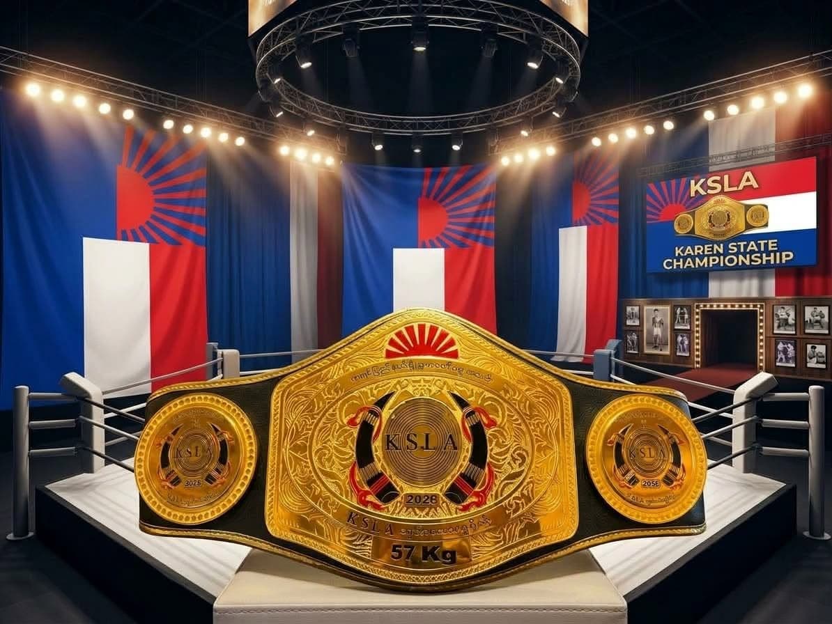 ကရင်ပြည်နယ်၌ ပထမဆုံးအကြိမ် KSLA ရွှေခါးပတ် Traditional Lethwei Champion ပြိုင်ပွဲ ကျင်းပမည်