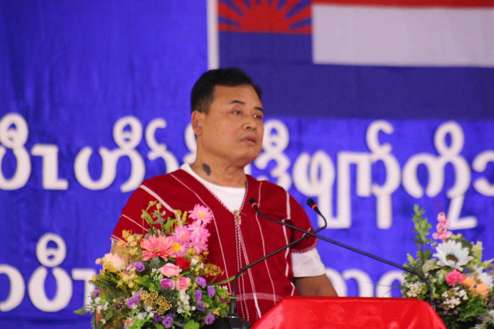 အောက်တိုဘာ ၅ ရက်နေ့က ကျင်းပသည့် ကမ္ဘာ့ဆရာများနေ့ အခမ်းအနားသို့ ဖူးကွယ်ဘော (ဗိုလ်မှူးချုပ် စောတင်ဝင်း) တက်ရောက်ပြီး အမှာစကား ပြော