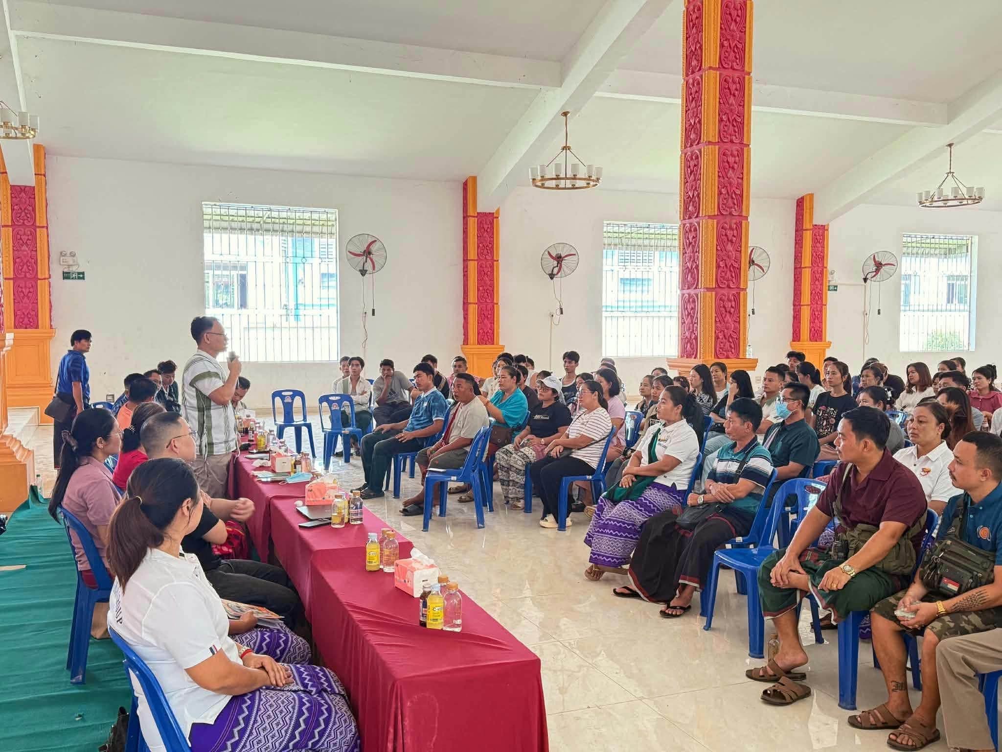 · ရွှေကုက္ကိုဒေသ၌ HIV နှင့် ကာလသားရောဂါ ကာကွယ်ရေး အသိပညာပေး အစည်းအဝေးပြုလုပ်